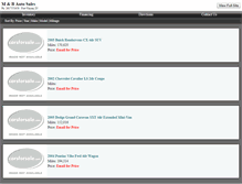 Tablet Screenshot of m-bautosales.com